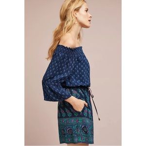 Anthropologie Viscose Romper size medium